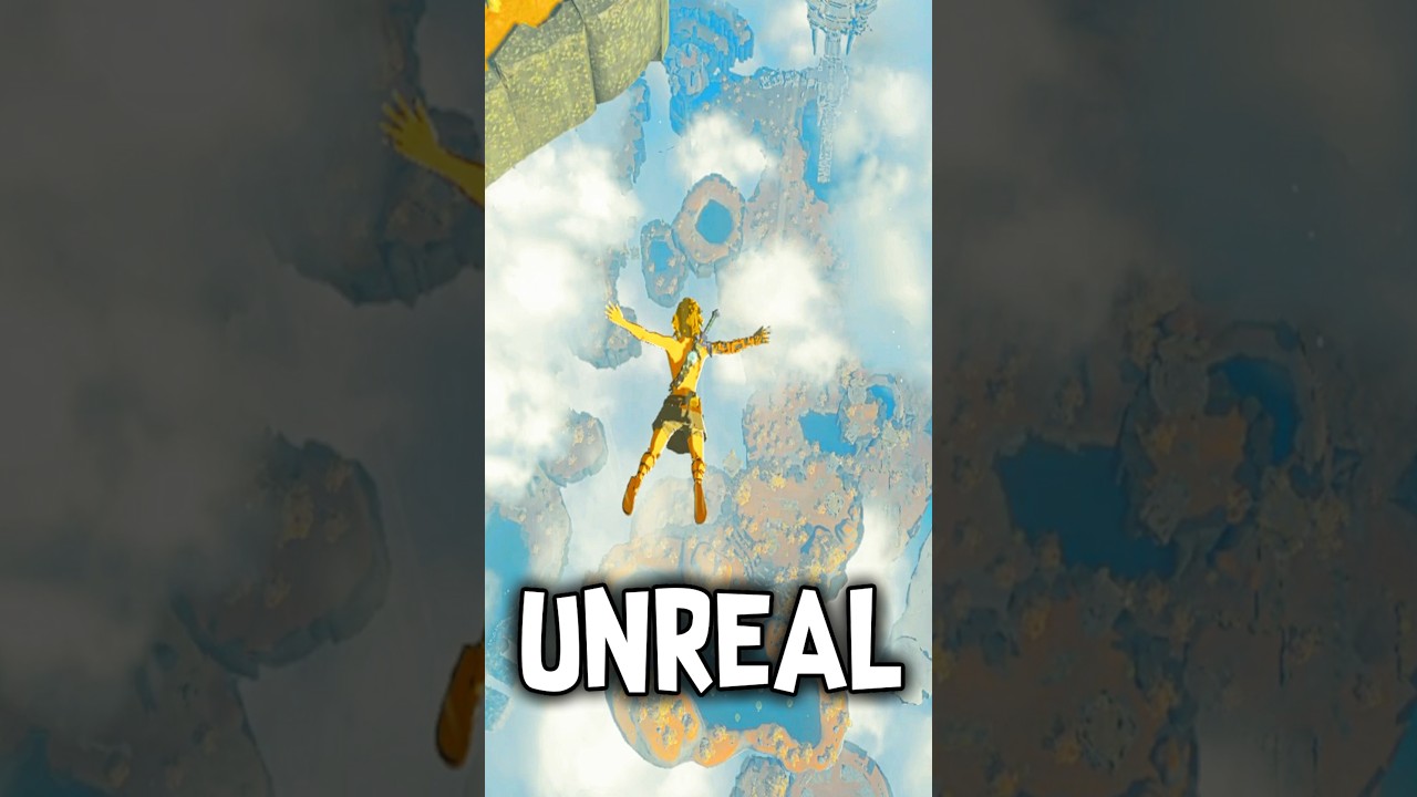 This Moment in Zelda Tears of The Kingdom is Unreal